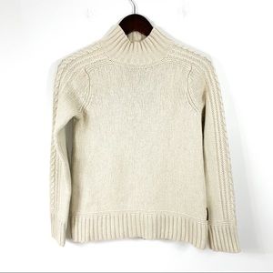 Roots Cream Knit Sweater